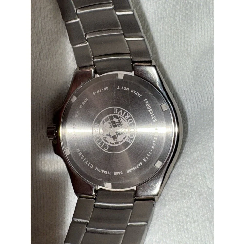 Citizen titanium case